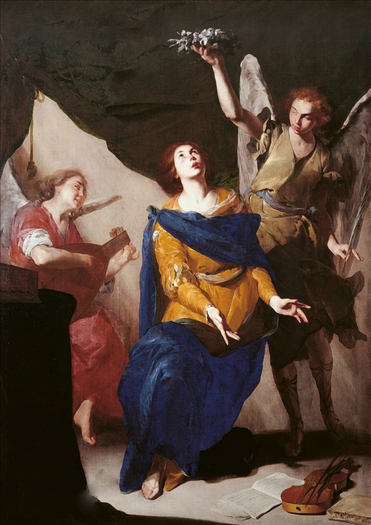 Saint Cecilia in Ecstasy